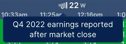 Earnings alert